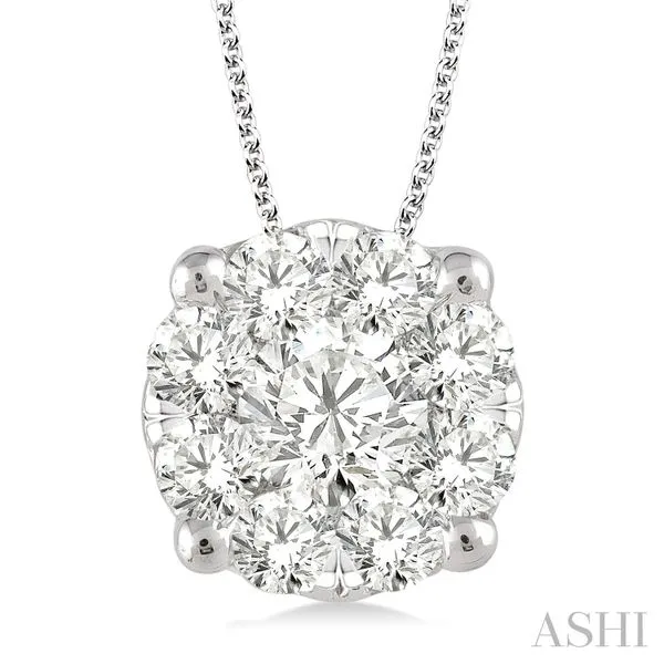 1.50 Carat Diamond Pendants/Necklaces Van Atkins Jewelers New Albany, MS