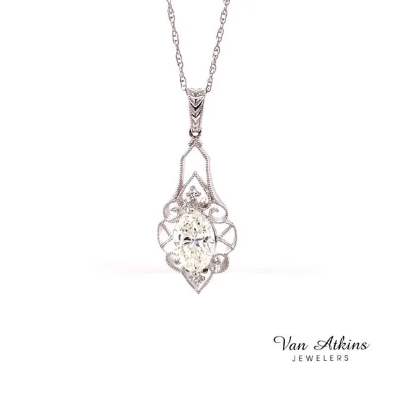 1.14 Carat Diamond Pendants/Necklaces Image 2 Van Atkins Jewelers New Albany, MS
