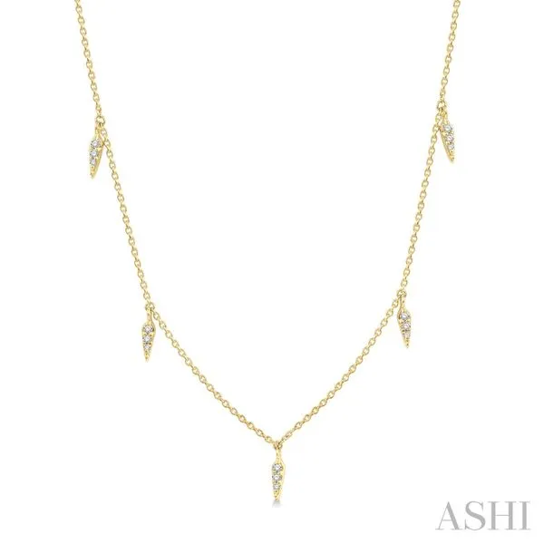 0.10 Carat Diamond Pendants/Necklaces Image 2 Van Atkins Jewelers New Albany, MS