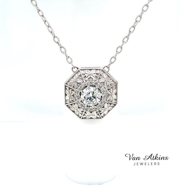 1.01 Carat Lab Diamond Pendants/Necklaces 