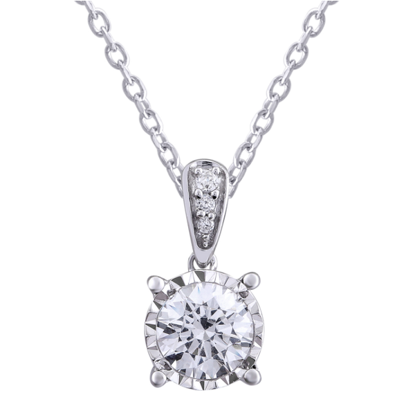 1.00 Carat Diamond Pendants/Necklaces Van Atkins Jewelers New Albany, MS