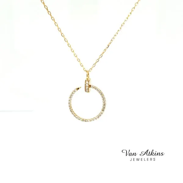 0.23 Carat Diamond Pendants/Necklaces Van Atkins Jewelers New Albany, MS