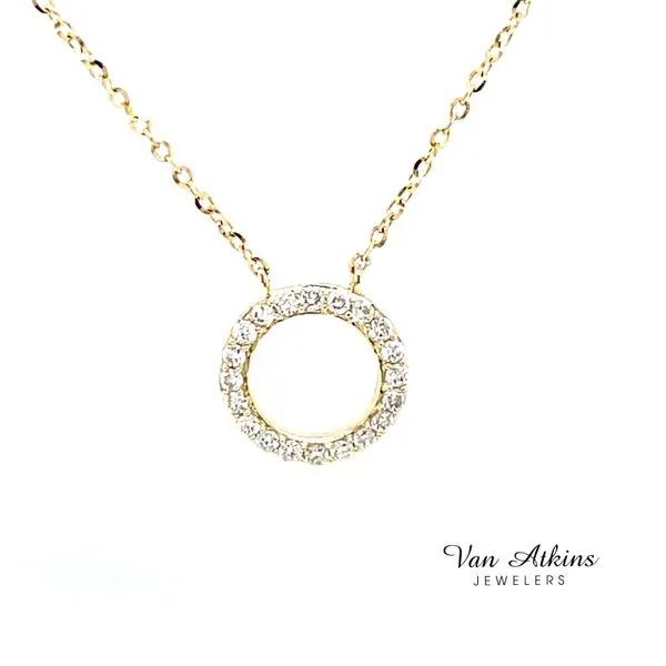 0.14 Carat Diamond Pendants/Necklaces Van Atkins Jewelers New Albany, MS