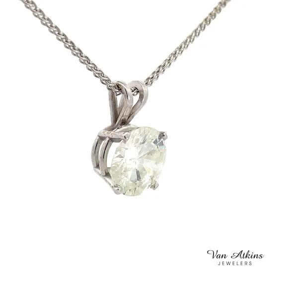 5.01 Carat Diamond Necklace Image 2 Van Atkins Jewelers New Albany, MS