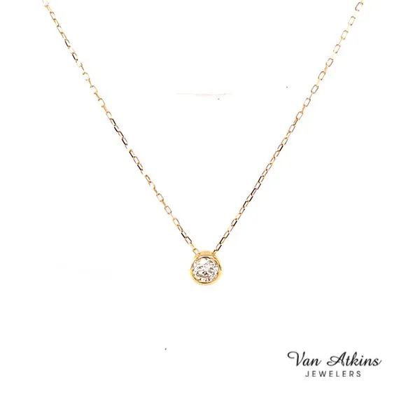 0.10 Carat Diamond Pendants/Necklaces Image 2 Van Atkins Jewelers New Albany, MS