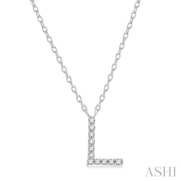 0.05 Carat Diamond Pendants/Necklaces Image 2 Van Atkins Jewelers New Albany, MS