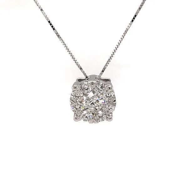 1.00 Carat Diamond Pendants/Necklaces Image 2 Van Atkins Jewelers New Albany, MS