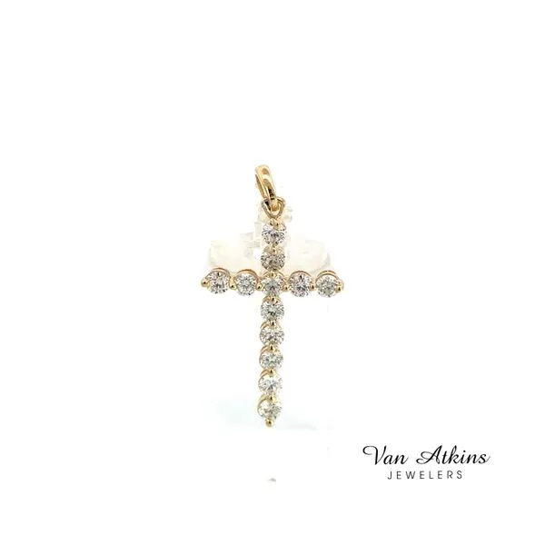 1.83 Carat Diamond Cross Van Atkins Jewelers New Albany, MS