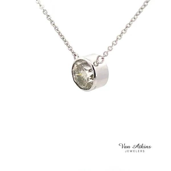 1.57 Carat Diamond Necklace Image 3 Van Atkins Jewelers New Albany, MS