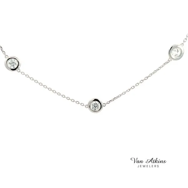 3 Carat Diamond Necklace Van Atkins Jewelers New Albany, MS