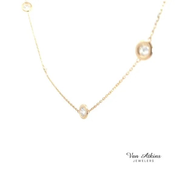 2.55 Carat Diamond Necklace Image 2 Van Atkins Jewelers New Albany, MS