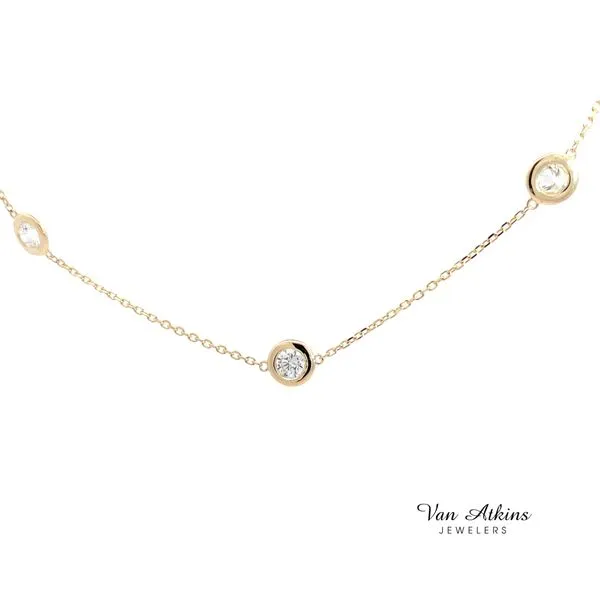 2.55 Carat Diamond Necklace Van Atkins Jewelers New Albany, MS