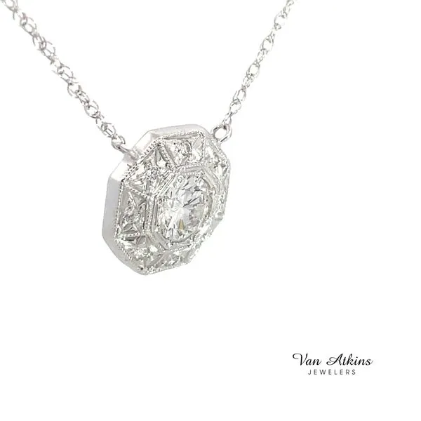 0.9 Carat Diamond Necklace 