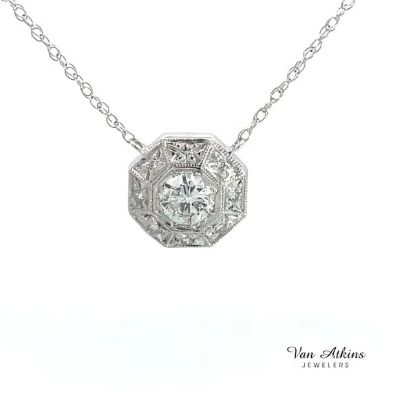 0.9 Carat Diamond Necklace 