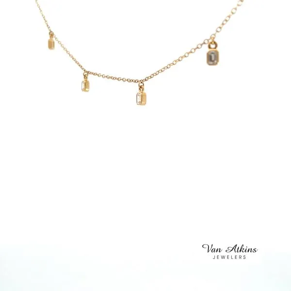 0.4 Carat Diamond Necklace Image 4 Van Atkins Jewelers New Albany, MS