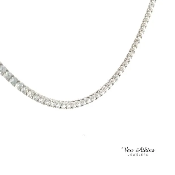 13.93 Carat Diamond Necklace Image 4 Van Atkins Jewelers New Albany, MS