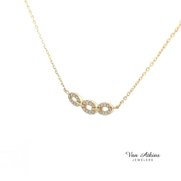 0.10 Carat Diamond Necklace Image 3 Van Atkins Jewelers New Albany, MS