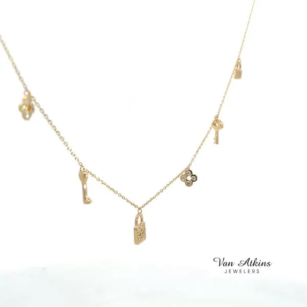 0.34 Carat Diamond Necklace Image 2 Van Atkins Jewelers New Albany, MS