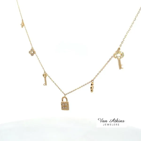 0.34 Carat Diamond Necklace Image 3 Van Atkins Jewelers New Albany, MS