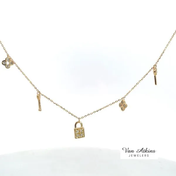 0.34 Carat Diamond Necklace Van Atkins Jewelers New Albany, MS