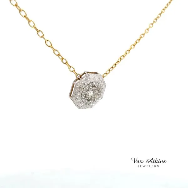 1.34 Carat Diamond Necklace Image 2 Van Atkins Jewelers New Albany, MS