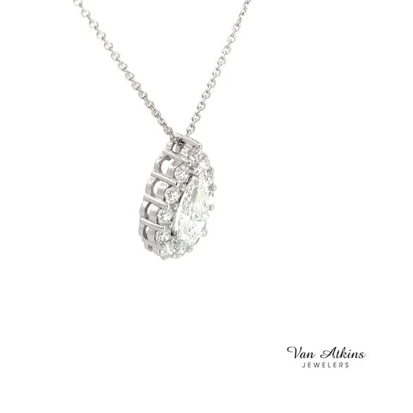 2.30 Carat Diamond Necklace Image 3 Van Atkins Jewelers New Albany, MS