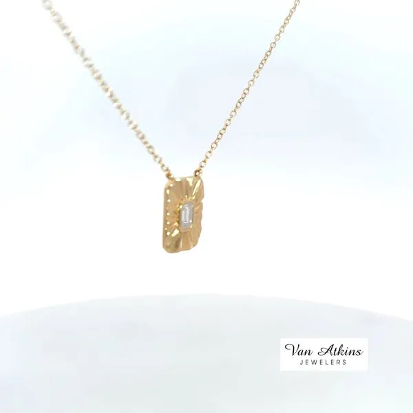 0.25 Carat Diamond Necklace Image 2 Van Atkins Jewelers New Albany, MS
