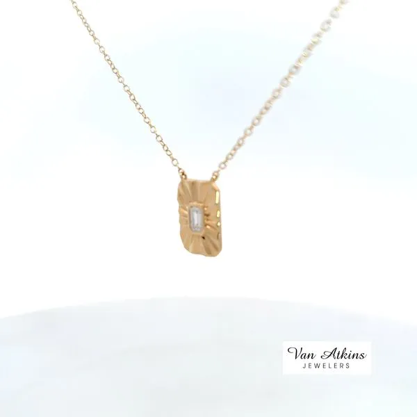 0.25 Carat Diamond Necklace Image 3 Van Atkins Jewelers New Albany, MS
