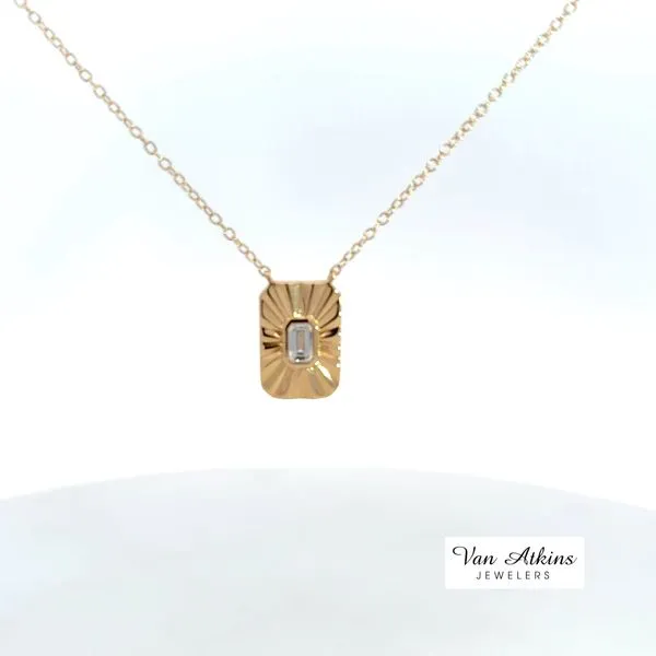 0.25 Carat Diamond Necklace Image 4 Van Atkins Jewelers New Albany, MS