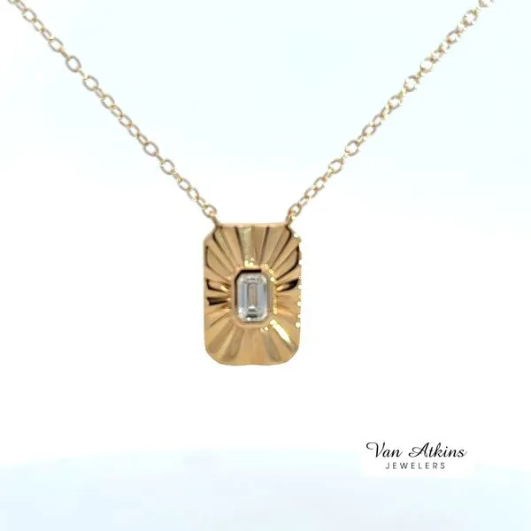 0.25 Carat Diamond Necklace Van Atkins Jewelers New Albany, MS