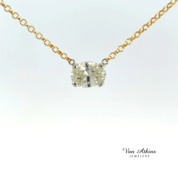 1.31 Carat Diamond Necklace Van Atkins Jewelers New Albany, MS