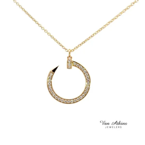 0.18 Carat Diamond Necklace Van Atkins Jewelers New Albany, MS