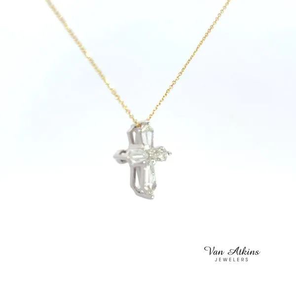 0.56 Carat Diamond Necklace Image 2 Van Atkins Jewelers New Albany, MS