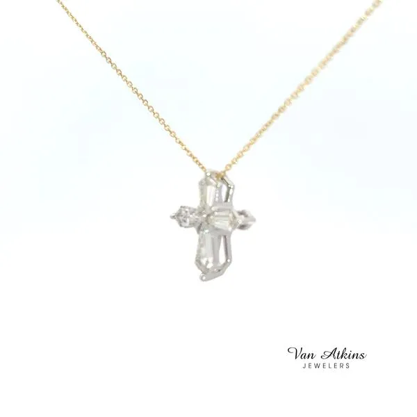 0.56 Carat Diamond Necklace Image 3 Van Atkins Jewelers New Albany, MS