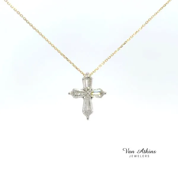 0.56 Carat Diamond Necklace Image 4 Van Atkins Jewelers New Albany, MS