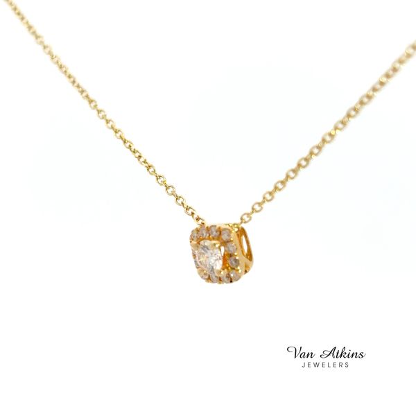 0.25 Carat Diamond Necklace Image 2 Van Atkins Jewelers New Albany, MS