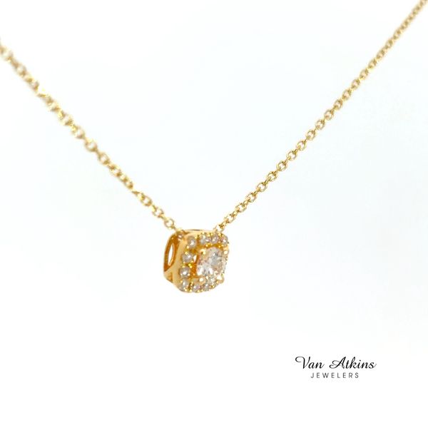0.25 Carat Diamond Necklace Image 3 Van Atkins Jewelers New Albany, MS