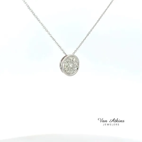0.35 Carat Diamond Necklace Image 3 Van Atkins Jewelers New Albany, MS