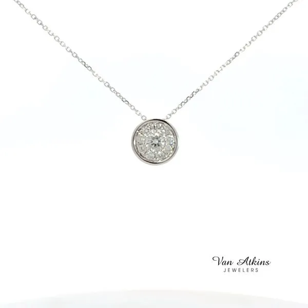 0.35 Carat Diamond Necklace Image 4 Van Atkins Jewelers New Albany, MS