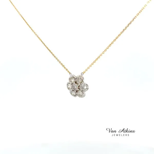 1 Carat Diamond Necklace Image 2 Van Atkins Jewelers New Albany, MS