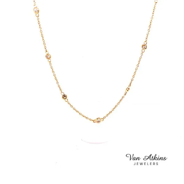 0.49 Carat Diamond Necklace Van Atkins Jewelers New Albany, MS