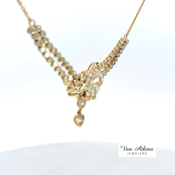 2 Carat Diamond Necklace Image 2 Van Atkins Jewelers New Albany, MS