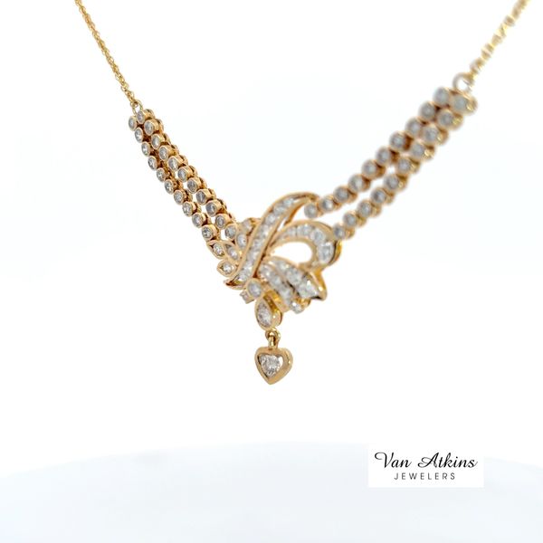 2 Carat Diamond Necklace Van Atkins Jewelers New Albany, MS