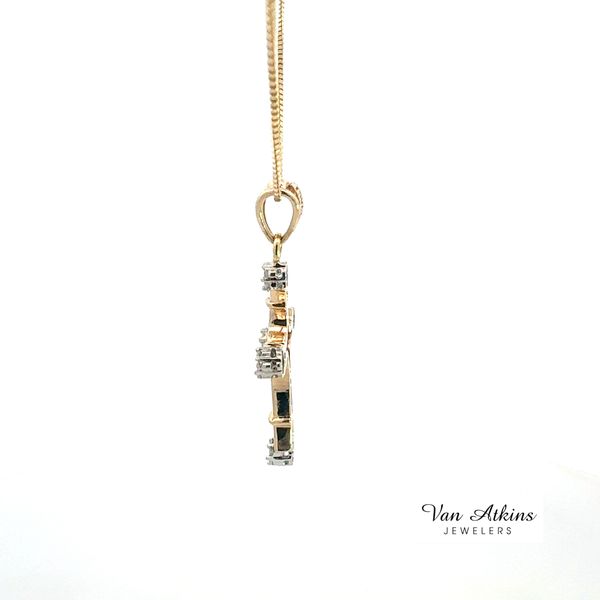 0.35 Carat Diamond Cross Necklace Image 2 Van Atkins Jewelers New Albany, MS