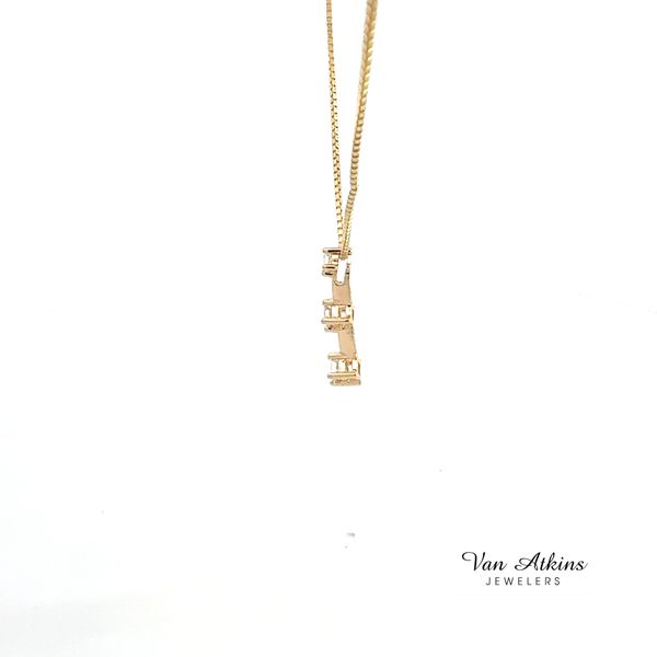 0.33 Carat Diamond Necklace Image 2 Van Atkins Jewelers New Albany, MS