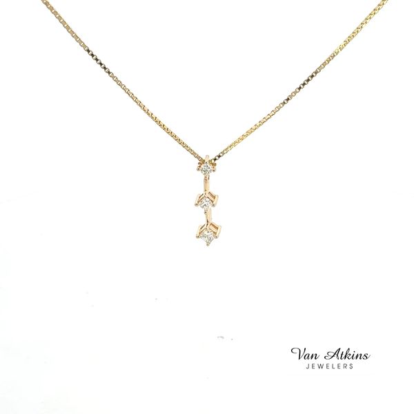 0.33 Carat Diamond Necklace Van Atkins Jewelers New Albany, MS
