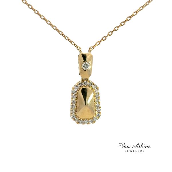 0.15 Carat Diamond Necklace Image 3 Van Atkins Jewelers New Albany, MS