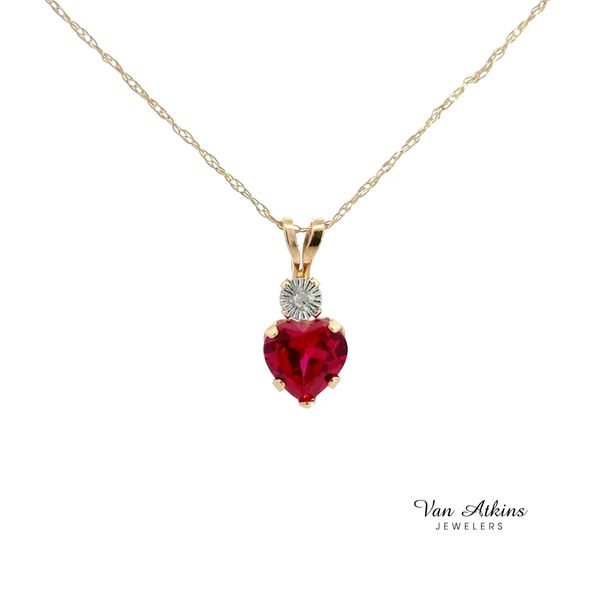 0.01 Carat Diamond Necklace Van Atkins Jewelers New Albany, MS