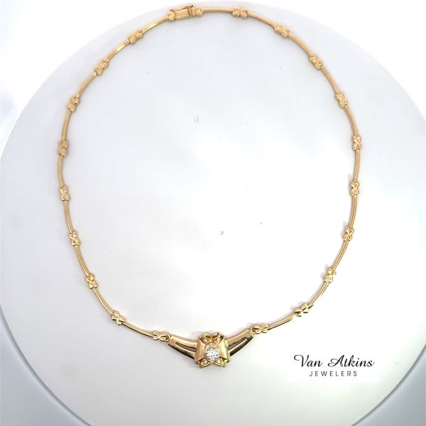 0.33 Carat Diamond Necklace Van Atkins Jewelers New Albany, MS