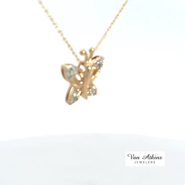 0.10 Carat Diamond Necklace Image 3 Van Atkins Jewelers New Albany, MS